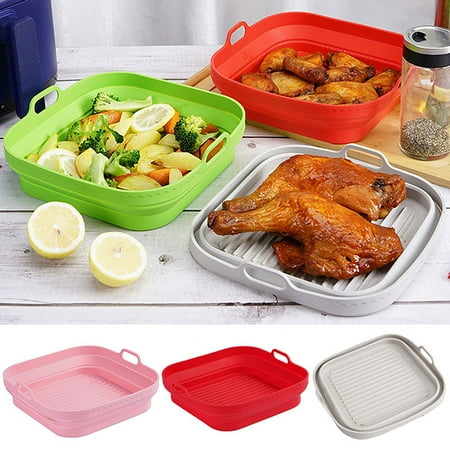 Riguas Baking Tray Basket High Temperature Resistant Double Ear Handle Non-Stick Square Folding Baking Pan Liner Kitchen Supply
Riguas Baking Tray Basket High Temperature Resistant Double Ear Handle Non-Stick Square Folding Baking Pan Liner Kitchen Supply