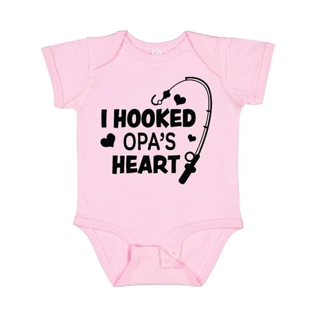 Inktastic I Hooked Opa s Heart with Fishing Rod Gift Baby Boy or Baby Girl Bodysuit
Inktastic I Hooked Opa s Heart with Fishing Rod Gift Baby Boy or Baby Girl Bodysuit