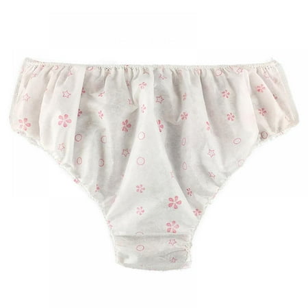 Savlot Women s Disposable Panties Floral Print Underwear Cotton Wrapped Travel Ladies Paper
Savlot Women s Disposable Panties Floral Print Underwear Cotton Wrapped Travel Ladies Paper