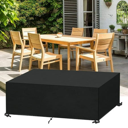 Neriahe Kitchen Supplies Garden Furniture Cover Rectangular For Garden Table Furniture Set Snow Protection Waterproof Anti-UV Breathable Waterproof And Winter-proo Durable
Neriahe Kitchen Supplies Garden Furniture Cover Rectangular For Garden Table Furniture Set Snow Protection Waterproof Anti-UV Breathable Waterproof And Winter-proo Durable