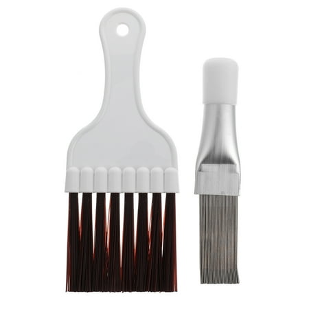 1 Set Useful Air Conditioner Fin Brushes Vents Straighteners Fin Cleaning Tools