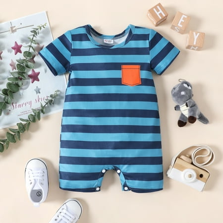 PatPat Newborn Baby Baby Boy s Romper Jumpsuit Short Sleeve Blue Dinosaur One-Piece Overall Outfit Onesies with Snaps 0-18Month
PatPat Newborn Baby Baby Boy s Romper Jumpsuit Short Sleeve Blue Dinosaur One-Piece Overall Outfit Onesies with Snaps 0-18Month