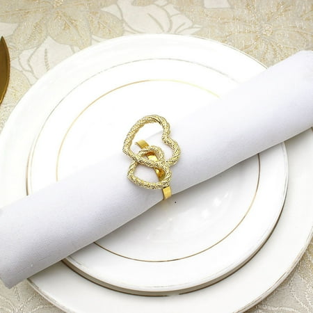 6Pcs Heart Napkin Rings Exquisite Workmanship Rust Resistant Alloy Valentine s Day Napkin Ring Holder for Party
6Pcs Heart Napkin Rings Exquisite Workmanship Rust Resistant Alloy Valentine s Day Napkin Ring Holder for Party
