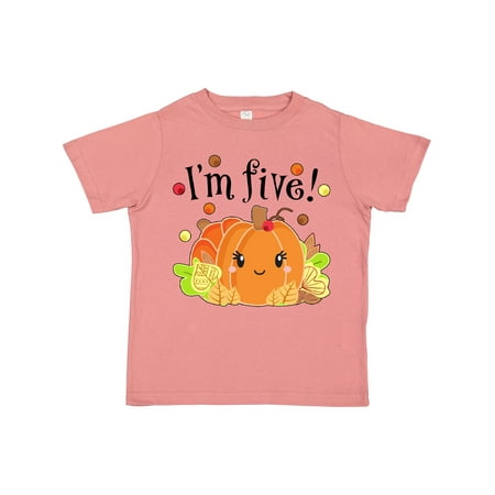 Inktastic I m Five- Pumpkin Birthday Autumn Gift Toddler Boy or Toddler Girl T-Shirt
Inktastic I m Five- Pumpkin Birthday Autumn Gift Toddler Boy or Toddler Girl T-Shirt