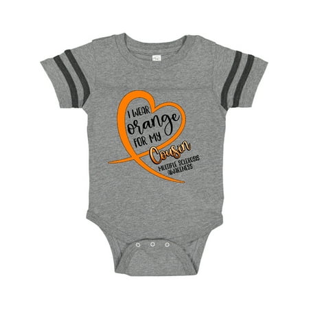 Inktastic I Wear Orange for my Cousin Multiple Sclerosis Awareness Gift Baby Boy or Baby Girl Bodysuit
Inktastic I Wear Orange for my Cousin Multiple Sclerosis Awareness Gift Baby Boy or Baby Girl Bodysuit