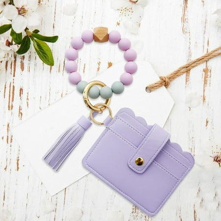 Bracelet Beaded Card Wrist Wallet Wrist Keychain Key Card Holder 
Bracelet Beaded Card Wrist Wallet Wrist Keychain Key Card Holder