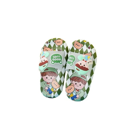 Woobling Boys Slides Beach Slide Sandals Summer Shower Slippers Home Casual Shoes Non-Slip Slip On Open Toe Dark Green 12C
Woobling Boys Slides Beach Slide Sandals Summer Shower Slippers Home Casual Shoes Non-Slip Slip On Open Toe Dark Green 12C