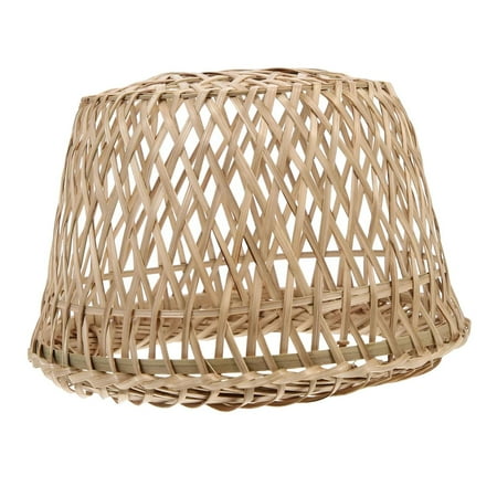 Bamboo Handwoven Lamp Shade Ceiling Pendant Light Cover Replacement Dust Rustic Chandelier Cover for Restaurant Bedroom Kitchen Island 17cmx17cm
Bamboo Handwoven Lamp Shade Ceiling Pendant Light Cover Replacement Dust Rustic Chandelier Cover for Restaurant Bedroom Kitchen Island 17cmx17cm