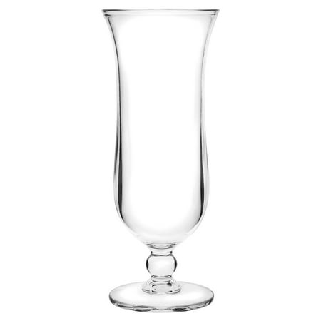 15 oz. Clear Polycarbonate Hurricane Glass Each