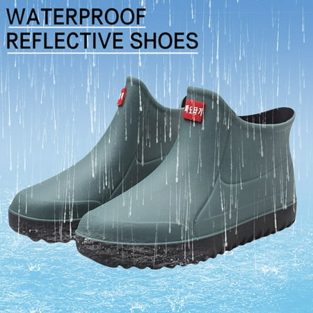 sebulube Men Short Rain Boots Waterproof Garden Shoes Non Slip MenComfortable Insole Fashion Lightweight Ankl
sebulube Men Short Rain Boots Waterproof Garden Shoes Non Slip MenComfortable Insole Fashion Lightweight Ankl