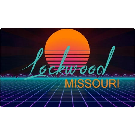Seligman Missouri 4 X 2.25-Inch Fridge Magnet Retro Neon Design