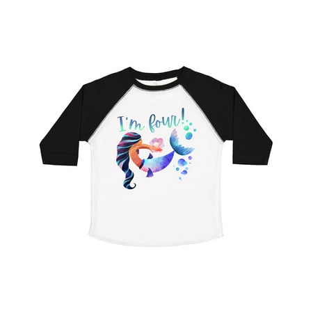 Inktastic I m Four! 4th Birthday Pink and Blue Mermaid Gift Toddler Boy or Toddler Girl T-Shirt
Inktastic I m Four! 4th Birthday Pink and Blue Mermaid Gift Toddler Boy or Toddler Girl T-Shirt
