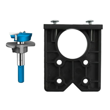 35mm Hinge Boring Wood Furniture Door Cabinets Hinge Installation Tool Hinge Hole Drilling Guide for Carpentry Woodworking Tools - Black
35mm Hinge Boring Wood Furniture Door Cabinets Hinge Installation Tool Hinge Hole Drilling Guide for Carpentry Woodworking Tools - Black