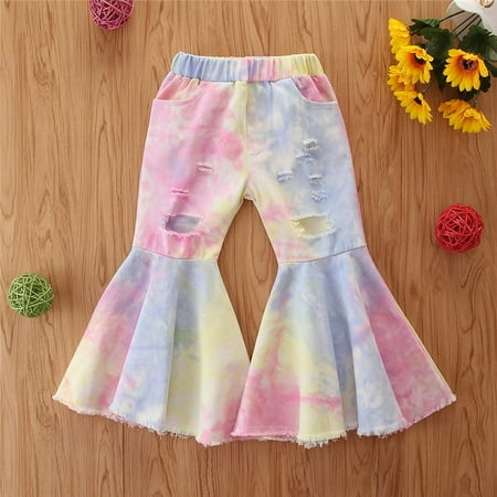 QISIWOLE Spring And Autumn Girls Casual All-match Jeans Flared Pants Trousers Clearance
QISIWOLE Spring And Autumn Girls Casual All-match Jeans Flared Pants Trousers Clearance