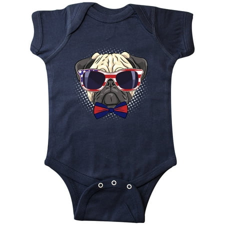 Inktastic Pug Dog July 4th Patriotic Sunglasses Gift Baby Boy or Baby Girl Bodysuit
Inktastic Pug Dog July 4th Patriotic Sunglasses Gift Baby Boy or Baby Girl Bodysuit