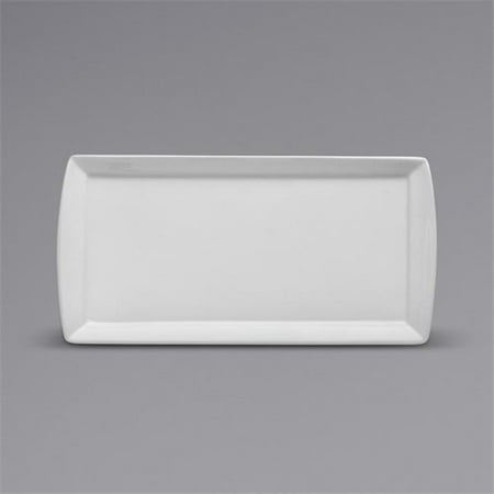 Buffalo F8000000361S Narrow Rim Porcelain Winged Platter Bright White