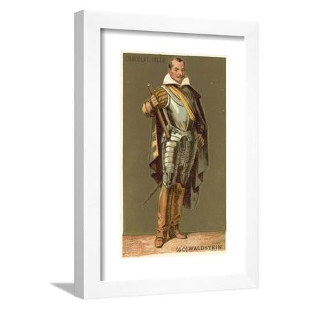 Albrecht Von Wallenstein, Bohemian General of the Holy Empire Framed Print Wall Art