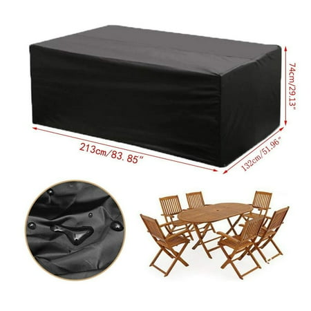 213*132*74cm 420D Oxford Cloth Protective Cover For Outdoor Furniture Table Shelter
213*132*74cm 420D Oxford Cloth Protective Cover For Outdoor Furniture Table Shelter