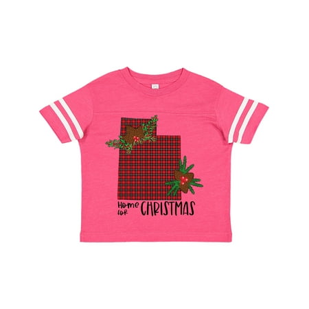 Inktastic Home for Christmas Utah in Plaid with Holly Gift Toddler Boy or Toddler Girl T-Shirt
Inktastic Home for Christmas Utah in Plaid with Holly Gift Toddler Boy or Toddler Girl T-Shirt