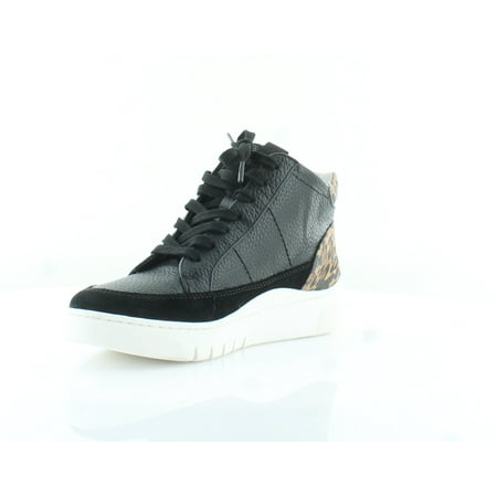 Naturalizer Hadley-Hi Women s Fashion Sneakers Blk/Cheetah Size 6 M