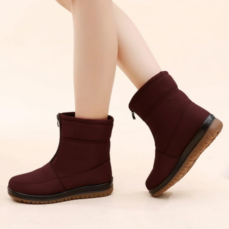NEGJ Ladies Warm Snow Boots Flat Boots Casual Shoes Fashion Soft Sole Ladies Nude Boots Shoes Anti Ski Ground Boots
NEGJ Ladies Warm Snow Boots Flat Boots Casual Shoes Fashion Soft Sole Ladies Nude Boots Shoes Anti Ski Ground Boots