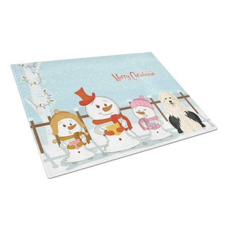 Caroline s Treasures Merry Christmas Carolers Old English Sheepdog Glass Cutting Board Large
Caroline s Treasures Merry Christmas Carolers Old English Sheepdog Glass Cutting Board Large