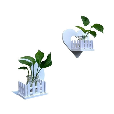 2/3 PCS Plant Pot Rack With Glass Pot & Glue Adhesive Wall-mounted Flower Pot Holder For Home Garden Wall Decoration Moon Love 
2/3 PCS Plant Pot Rack With Glass Pot & Glue Adhesive Wall-mounted Flower Pot Holder For Home Garden Wall Decoration Moon Love