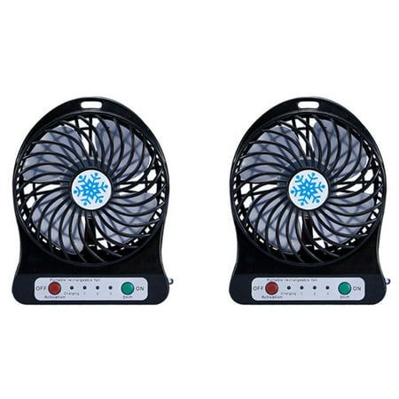 2X Portable Rechargeable Mini Fan Air Cooler Mini Desk Fan USB Cooling Rechargeable Handheld Fans Black
2X Portable Rechargeable Mini Fan Air Cooler Mini Desk Fan USB Cooling Rechargeable Handheld Fans Black