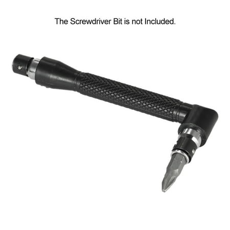 SOAOUN L-shaped Angle Socket Wrench 1/4 Inch Screwdriver Bits Holder Double-head Tool
SOAOUN L-shaped Angle Socket Wrench 1/4 Inch Screwdriver Bits Holder Double-head Tool
