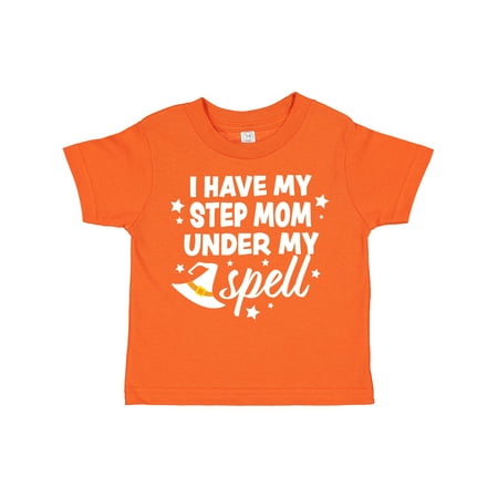 Inktastic I Have My Step Mom Under My Spell with Cute Witch Hat Gift Toddler Boy or Toddler Girl T-Shirt 
Inktastic I Have My Step Mom Under My Spell with Cute Witch Hat Gift Toddler Boy or Toddler Girl T-Shirt