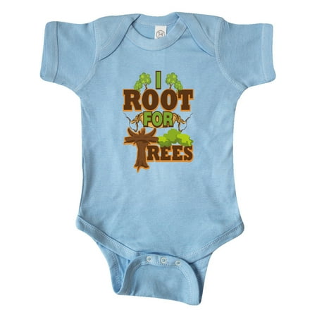 Inktastic Arbor Day Root For Trees Gift Baby Boy or Baby Girl Bodysuit
