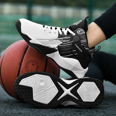 Men s Fashion High Top Color Block Mesh Breathable Anti-odor Shock Absorption Wear-resistant Lace Up Sports Shoes For Basketball Running
Men s Fashion High Top Color Block Mesh Breathable Anti-odor Shock Absorption Wear-resistant Lace Up Sports Shoes For Basketball Running