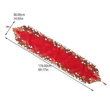 Christmas Decoration Christmas Style Table Runner Table Cloth Party Decoration
Christmas Decoration Christmas Style Table Runner Table Cloth Party Decoration