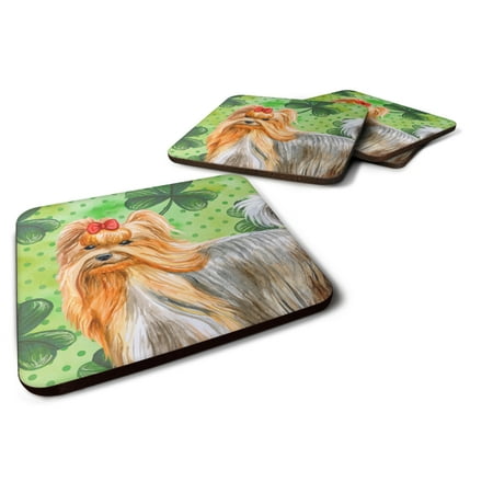 Carolines Treasures BB9859FC Yorkshire Terrier St Patricks Foam Coaster Set of 4 Green 3 1/2 x 3 1/2 multicolor
Carolines Treasures BB9859FC Yorkshire Terrier St Patricks Foam Coaster Set of 4 Green 3 1/2 x 3 1/2 multicolor