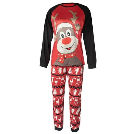 Binpure Family Matching Christmas Pajamas Pet Kerchief/Baby Romper/Cartoon Elk Print Long Sleeve Tops + Deer Print Pants Set
Binpure Family Matching Christmas Pajamas Pet Kerchief/Baby Romper/Cartoon Elk Print Long Sleeve Tops + Deer Print Pants Set