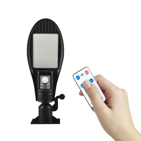 Kafsov Solar Outdoor Lights Motion Sensor Solar Powered Lights IP65 3 Modes with Remote Control Wall Security Lights for Fence Yard Garden Patio Front Door Black
Kafsov Solar Outdoor Lights Motion Sensor Solar Powered Lights IP65 3 Modes with Remote Control Wall Security Lights for Fence Yard Garden Patio Front Door Black