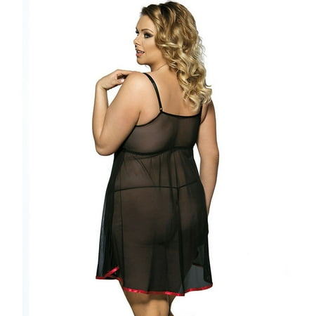 B91xZ Lingerie For Women Size Bow Lingerie Lace Nightwear Womens Plus Underwear Sexy Sleepwear Dress Sexy Xmas Outfits for Women Red 6XL
B91xZ Lingerie For Women Size Bow Lingerie Lace Nightwear Womens Plus Underwear Sexy Sleepwear Dress Sexy Xmas Outfits for Women Red 6XL