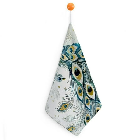 BCIIG Peacock Feather Reusable Hand Towels Ultra-Fine Fiber Kitchen Towels Quick Dry Microfiber Towel 30x30cm 4pcs
BCIIG Peacock Feather Reusable Hand Towels Ultra-Fine Fiber Kitchen Towels Quick Dry Microfiber Towel 30x30cm 4pcs