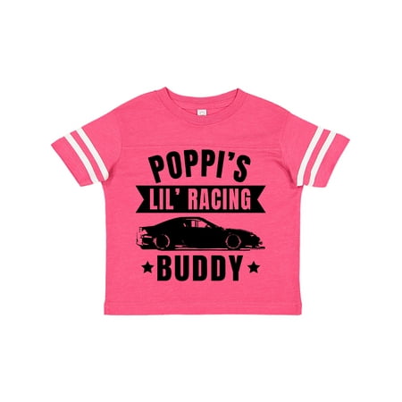Inktastic Poppis Lil Racing Buddy with Car Silhouette Gift Toddler Boy or Toddler Girl T-Shirt
Inktastic Poppis Lil Racing Buddy with Car Silhouette Gift Toddler Boy or Toddler Girl T-Shirt