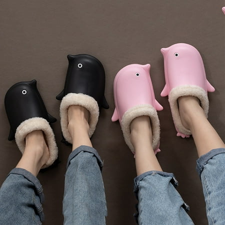 lizyue House Shoes Penguin Shape Waterproof Plush Winter Women Warm Slipper for Festival Gift
lizyue House Shoes Penguin Shape Waterproof Plush Winter Women Warm Slipper for Festival Gift
