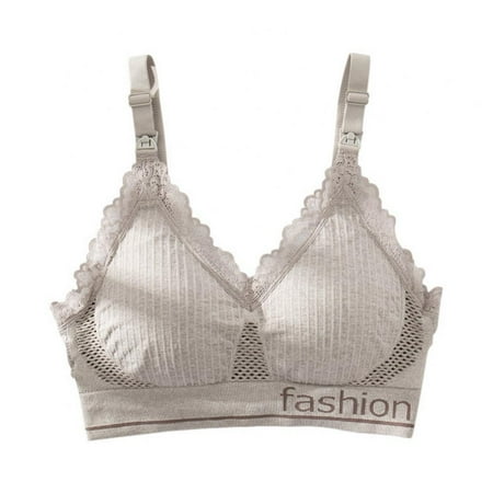 Xmarks Breastfeeding and Pumping Bra and Top - Lace Trim Mesh Hollow Out Maternity Bralette Push up V Neck Comfortable Soft for Pregnant Women
Xmarks Breastfeeding and Pumping Bra and Top - Lace Trim Mesh Hollow Out Maternity Bralette Push up V Neck Comfortable Soft for Pregnant Women