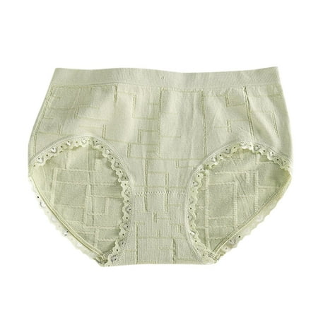 Dtydtpe underwear women Women Solid Color Cotton Stretch Underwear Bottom Line Lace Mid Waisted Briefs Panties cotton underwear for women Green
Dtydtpe underwear women Women Solid Color Cotton Stretch Underwear Bottom Line Lace Mid Waisted Briefs Panties cotton underwear for women Green
