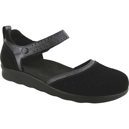 Women s SAS Eden Mary Jane Resin Suede 6 W