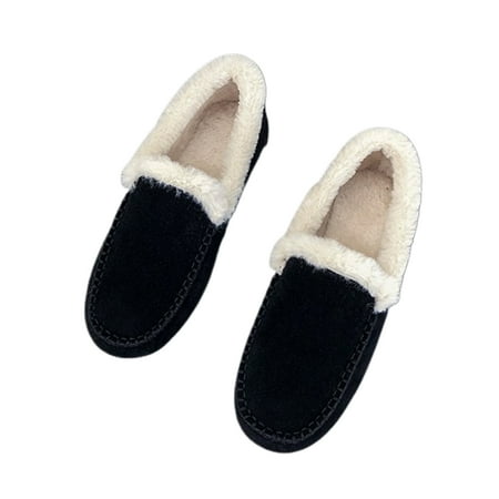 huanledash Autumn Winter Women Flat Bottom Round Head Thicken Warm Shoes Non-slip Slippers
huanledash Autumn Winter Women Flat Bottom Round Head Thicken Warm Shoes Non-slip Slippers