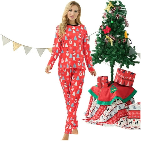 ERTUTUYI Matching Family Christmas Pajamas Set Women Mommy Print Blouse Tops And Pants Xmas Family Pajamas Loungewear Sleepwear Red M
ERTUTUYI Matching Family Christmas Pajamas Set Women Mommy Print Blouse Tops And Pants Xmas Family Pajamas Loungewear Sleepwear Red M