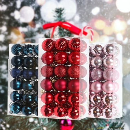 1 Box DIY Christmas Balls Pendant Anti-deform Plastic Festive Ambience Christmas Tree Balls Home Decor Red Plastic
1 Box DIY Christmas Balls Pendant Anti-deform Plastic Festive Ambience Christmas Tree Balls Home Decor Red Plastic