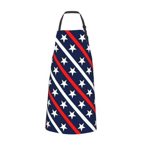 Bingfone Patriotic Star Pattern Apron Gifts For Men Women Professional Grade Chef Apron For Kitchen Bbq & Grill
Bingfone Patriotic Star Pattern Apron Gifts For Men Women Professional Grade Chef Apron For Kitchen Bbq & Grill