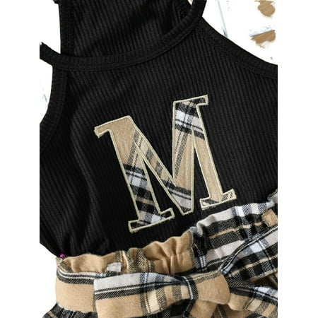 Casual Letter Print Halter Sleeveless Multicolor Toddler Girls Two-piece Outfits (Girl s)
Casual Letter Print Halter Sleeveless Multicolor Toddler Girls Two-piece Outfits (Girl s)
