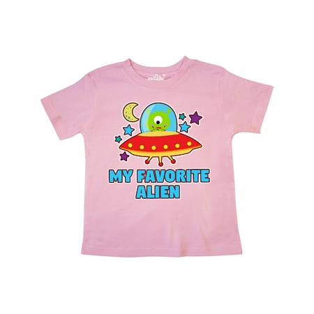 Inktastic My Favorite Alien in Spaceship with Moon and Stars Gift Toddler Boy or Toddler Girl T-Shirt
Inktastic My Favorite Alien in Spaceship with Moon and Stars Gift Toddler Boy or Toddler Girl T-Shirt