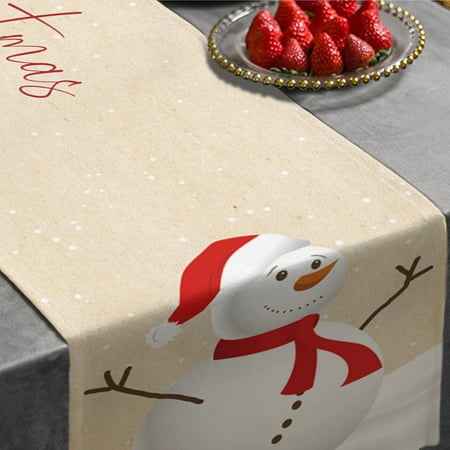 Tiitstoy Christmas Home Decoration Supplies Knitted Fabric Table Runner Creative Christmas Tablecloth
Tiitstoy Christmas Home Decoration Supplies Knitted Fabric Table Runner Creative Christmas Tablecloth